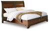 Cama trineo tamaño queen con almacenamiento Trellington