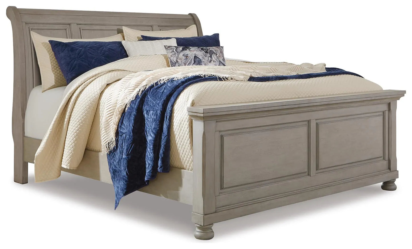 Cama Queen Sleigh Lettner