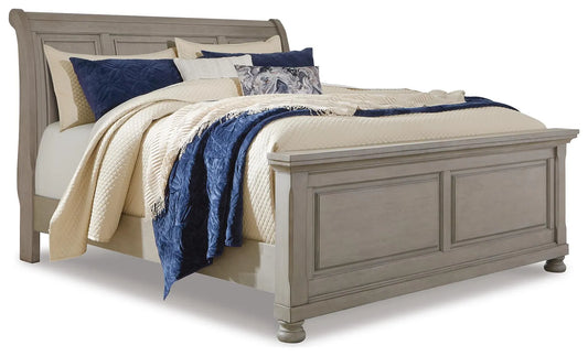 Cama Queen Sleigh Lettner
