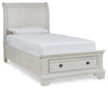 Cama con almacenaje doble y trineo Robbinsdale