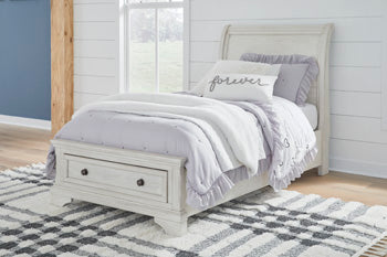 Cama con almacenaje doble y trineo Robbinsdale