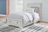 Cama con almacenaje doble y trineo Robbinsdale