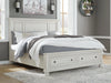 Cama de almacenamiento Robbinsdale Queen con paneles