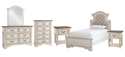 Paquete de dormitorio de 8 piezas