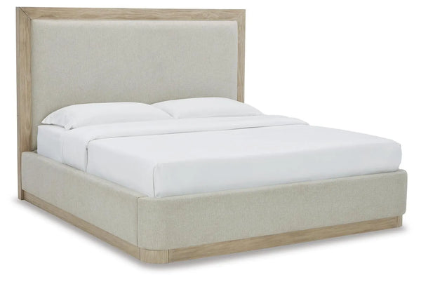 Cama tapizada Queen Hennington