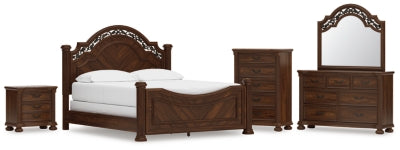 Paquete de dormitorio de 7 piezas