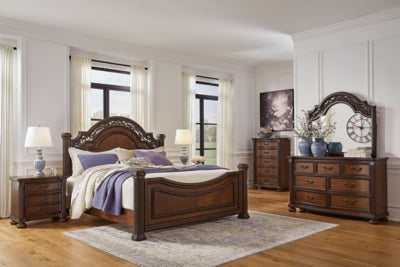 Paquete de dormitorio de 8 piezas