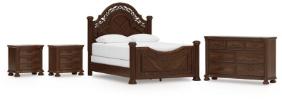 Juego de dormitorio de 6 piezas