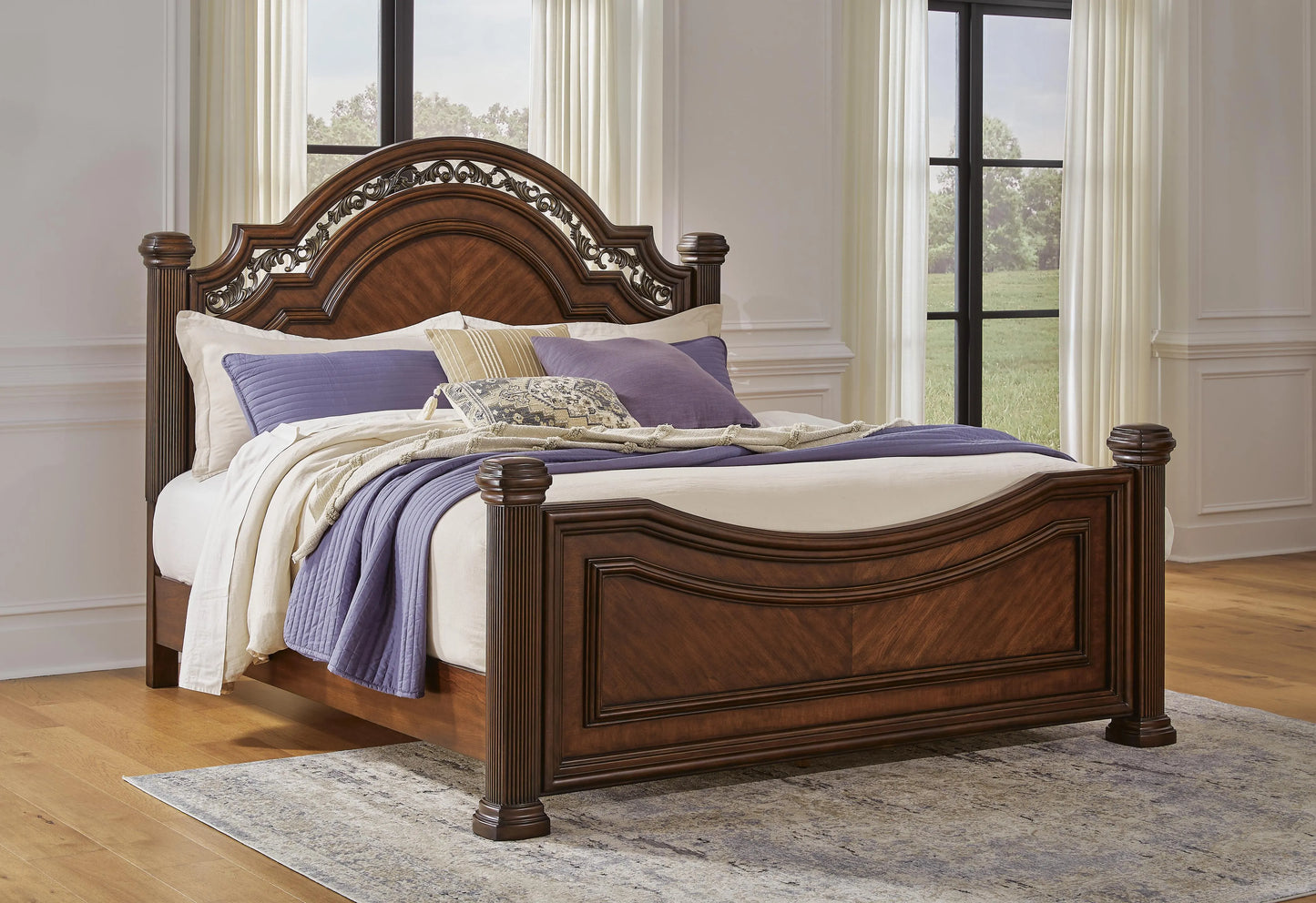 Cama con dosel California King Lavinton