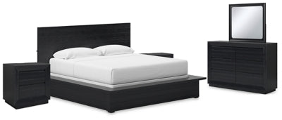 Paquete de dormitorio de 7 piezas