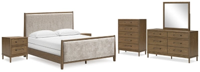 Paquete de dormitorio de 8 piezas