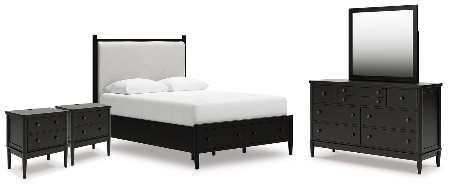 Paquete de dormitorio de 7 piezas