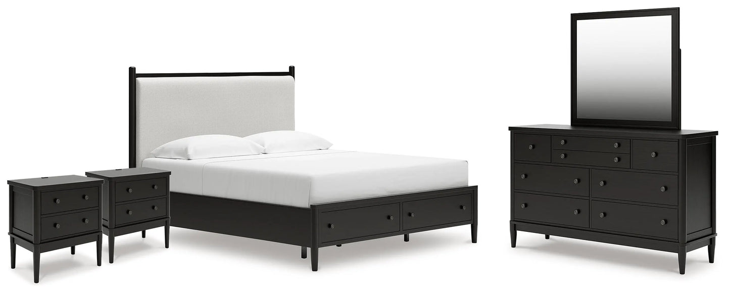Paquete de dormitorio de 7 piezas