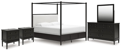 Paquete de dormitorio de 7 piezas
