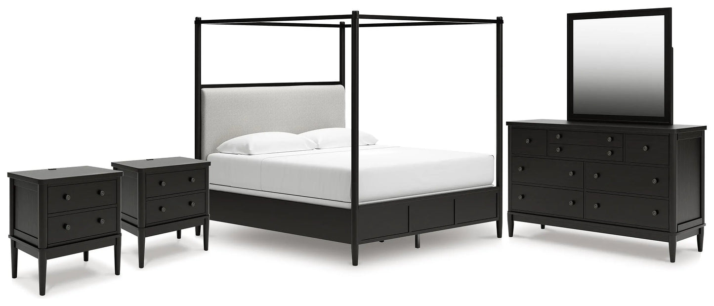 Paquete de dormitorio de 7 piezas