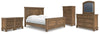 Paquete de dormitorio de 8 piezas