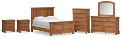 Paquete de dormitorio de 8 piezas