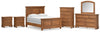 Paquete de dormitorio de 8 piezas
