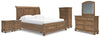 Paquete de dormitorio de 8 piezas