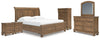 Paquete de dormitorio de 8 piezas