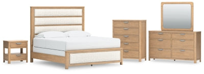 Paquete de dormitorio de 7 piezas