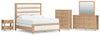 Paquete de dormitorio de 7 piezas