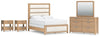Paquete de dormitorio de 7 piezas