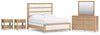 Paquete de dormitorio de 7 piezas