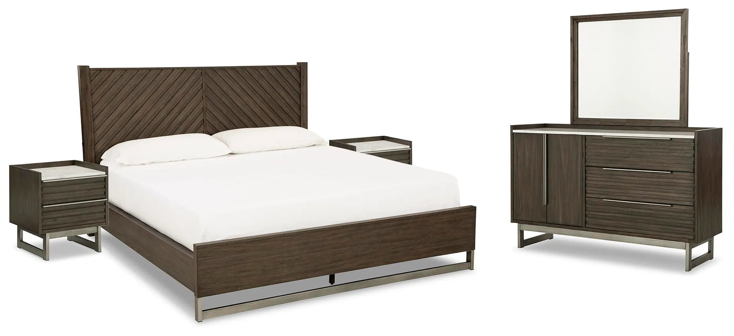 Paquete de dormitorio de 7 piezas