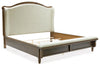 Cama de paneles tapizada California King Sturlayne
