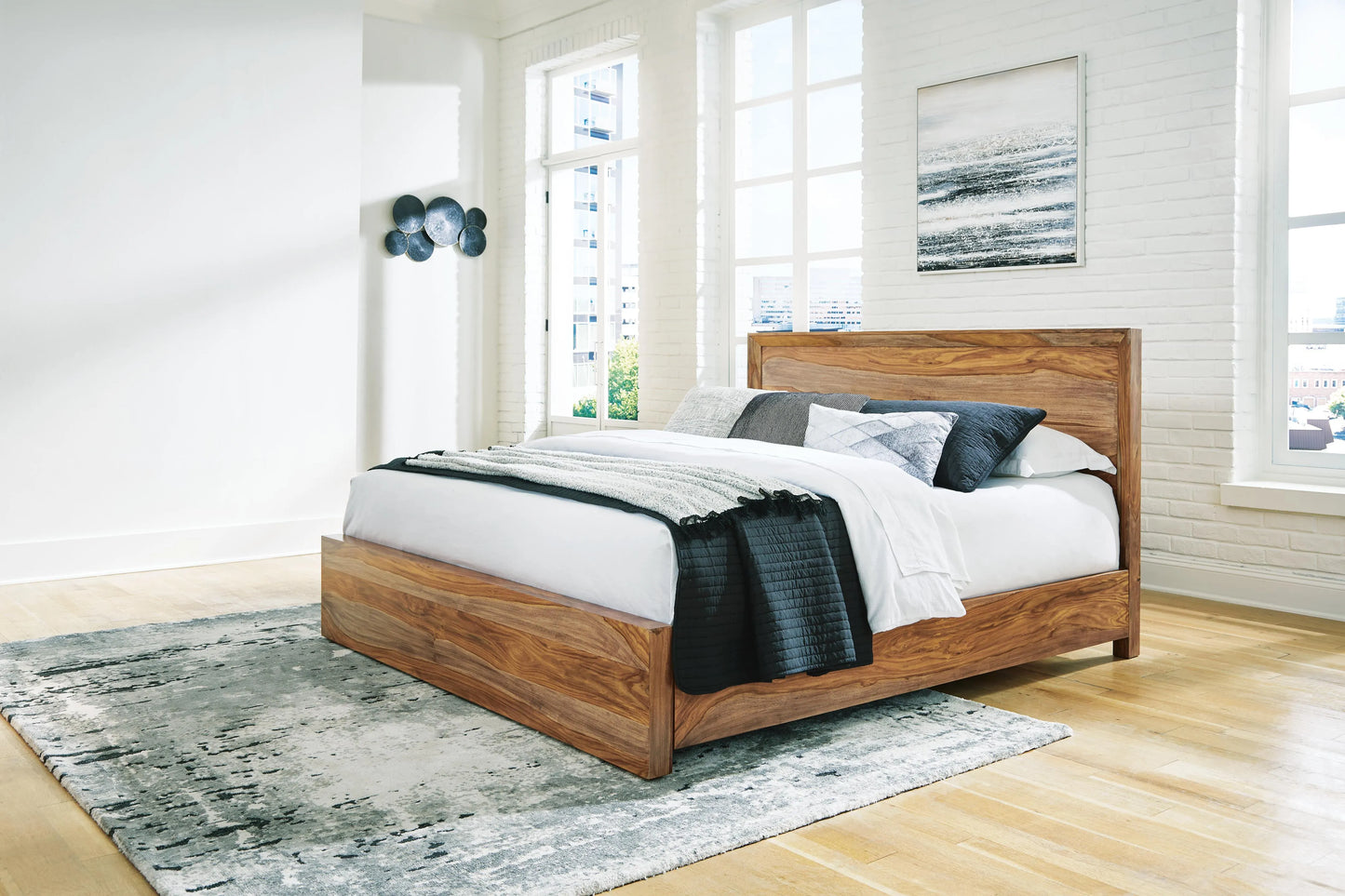 Cama de panel King Dressonni