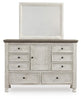 Havalance Dresser and Mirror