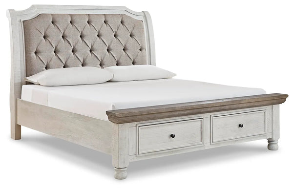 Cama trineo Queen Havalance con almacenamiento