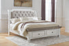 Cama trineo Queen Havalance con almacenamiento