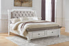 Cama trineo Queen Havalance con almacenamiento
