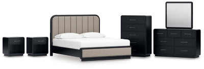 Paquete de dormitorio de 8 piezas
