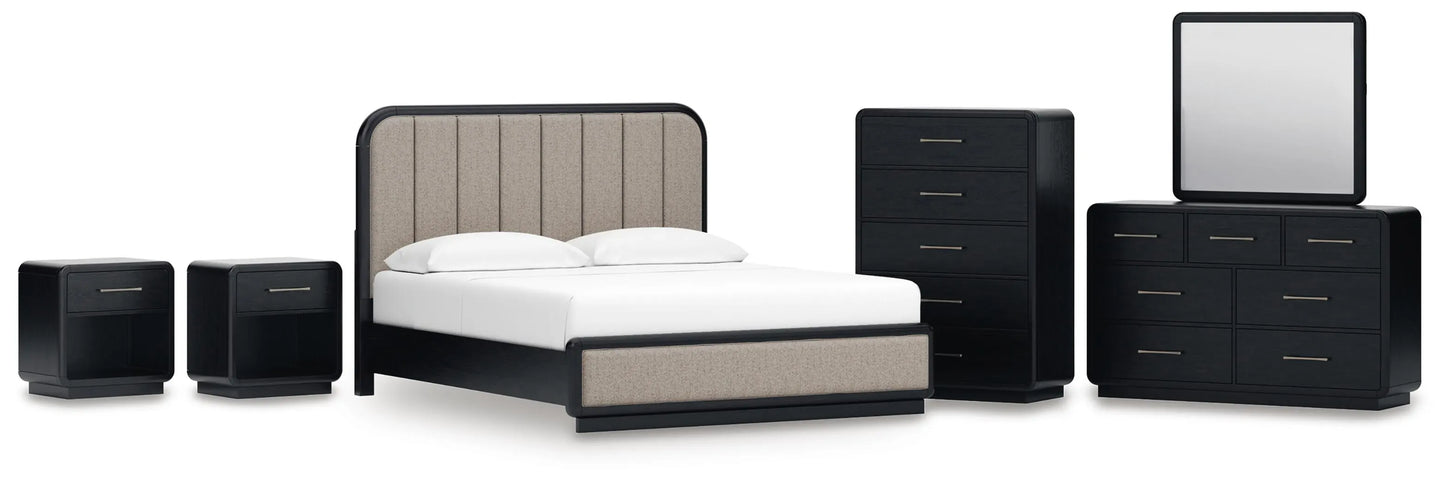 Paquete de dormitorio de 8 piezas
