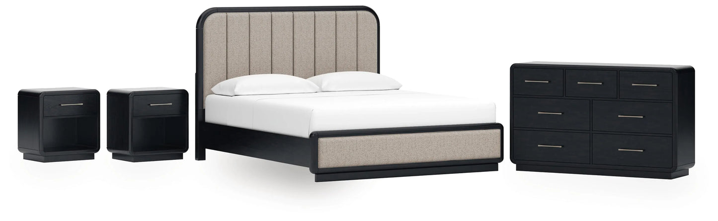 Paquete de dormitorio de 6 piezas