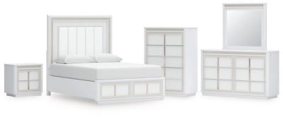Paquete de dormitorio de 7 piezas