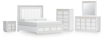 Paquete de dormitorio de 7 piezas