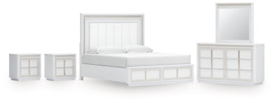 Paquete de dormitorio de 7 piezas
