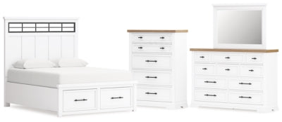 Juego de dormitorio de 6 piezas