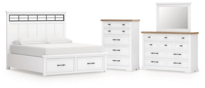 Juego de dormitorio de 6 piezas