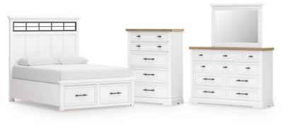 Juego de dormitorio de 6 piezas