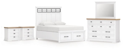 Paquete de dormitorio de 7 piezas