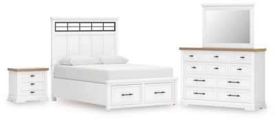Juego de dormitorio de 6 piezas