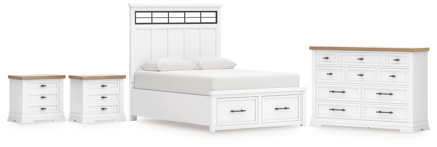 Juego de dormitorio de 6 piezas