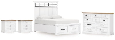 Juego de dormitorio de 6 piezas