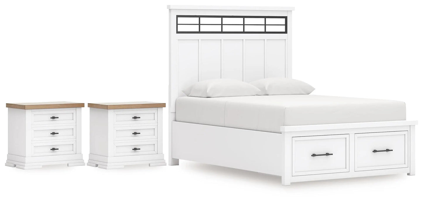 Juego de dormitorio de 5 piezas