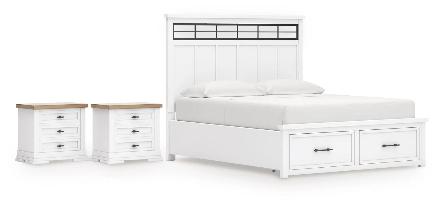 Paquete de dormitorio de 5 piezas